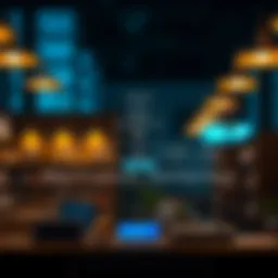 Diagram illustrating the structure of multi-level marketing