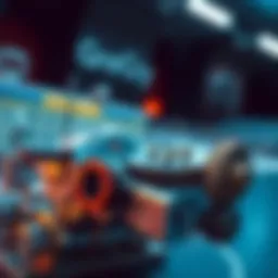 Illustration depicting the intricate mechanisms of trade scams