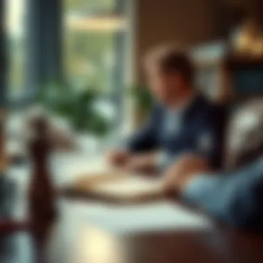 A conceptual image of estate planning with trust companies